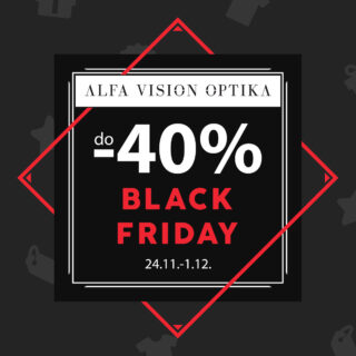 Black Friday popusti do 40% u Alfa Vision Optikama