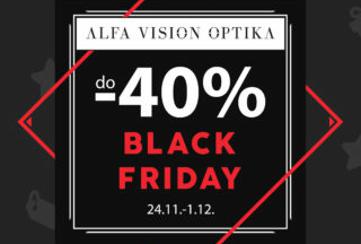 Black Friday popusti do 40% u Alfa Vision Optikama